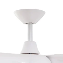 Lindby LED-Deckenventilator Briya, weiß, Ø 116 cm, CCT