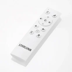 Lindby LED-Deckenventilator Romea, rund, DC, leise, 60 cm