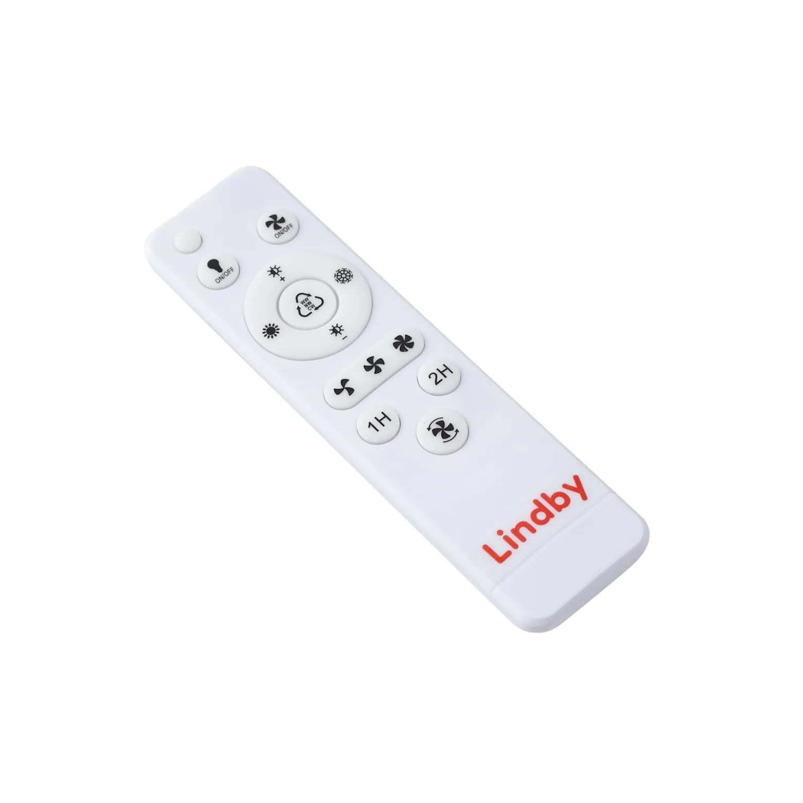 Lindby LED-Deckenventilator Teleo, Ø58 cm, holz, DC, Tuya