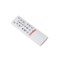 Lindby LED-Deckenventilator Teleo, Ø48 cm, schwarz, DC, Tuya