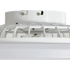 Lindby LED-Deckenventilator Vedin, weiß, DC, Ø 49 cm, CCT