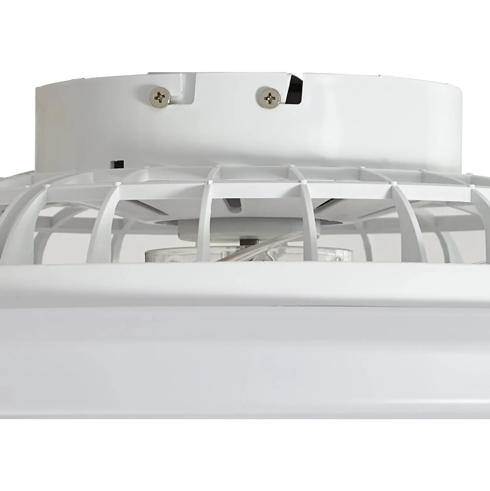 Lindby LED-Deckenventilator Vedin, weiß, DC, Ø 49 cm, CCT