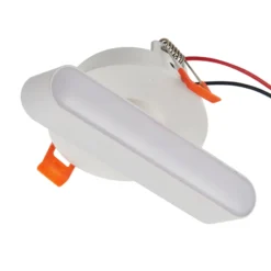 Lindby LED-Einbauleuchte Eldrin, weiß, Lichtleiste, 13,1 cm