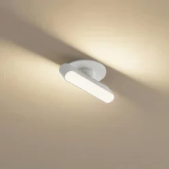 Lindby LED-Einbauleuchte Eldrin, weiß, Lichtleiste, 13,1 cm