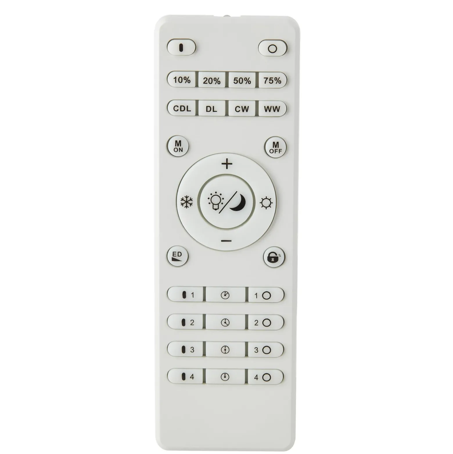 Lindby LED-Panel Lamin, weiß, 120 cm, CCT, dimmbar, Remote