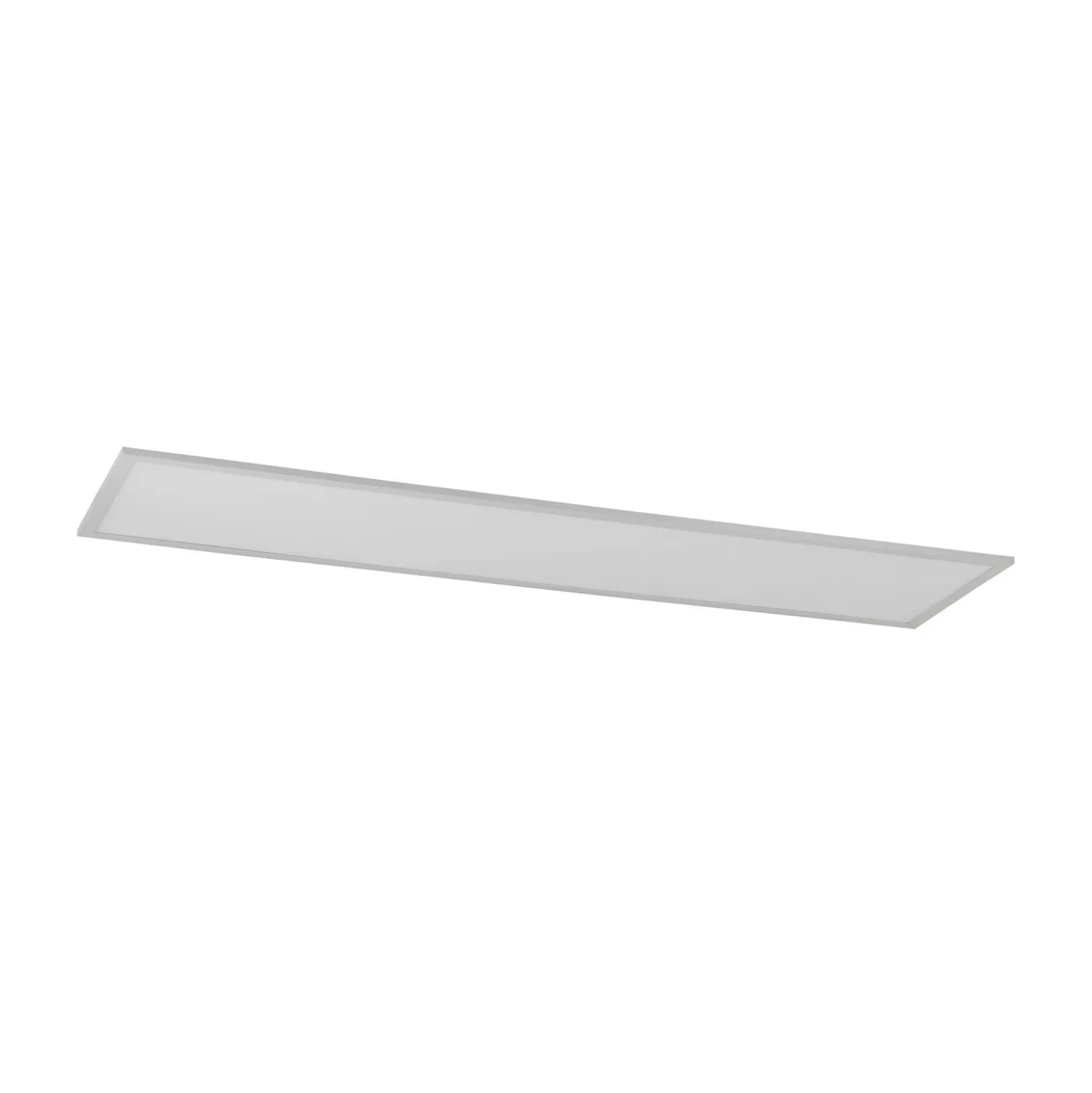 Lindby LED-Panel Lamin, weiß, 120 cm, CCT, dimmbar, Remote