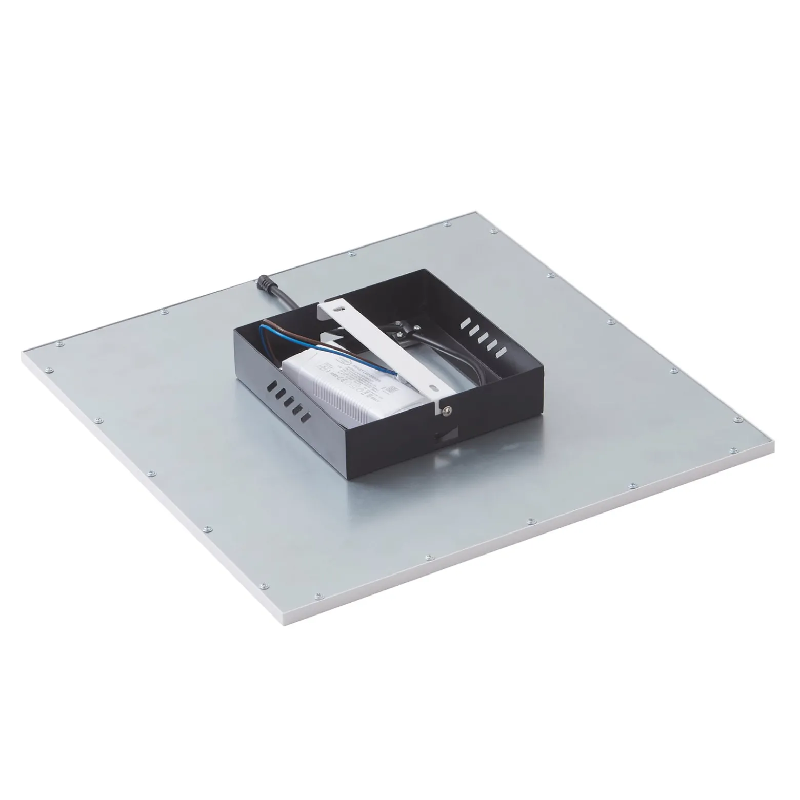 Lindby LED-Panel Lamin, weiß, 40 cm, CCT, dimmbar, Remote