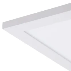 Lindby LED-Panel Lamin, weiß, 40 cm, CCT, dimmbar, Remote