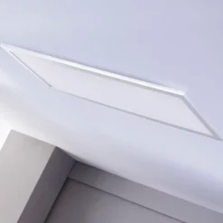 Lindby LED-Panel Livel, CCT, 120 cm x 30 cm, Fernbedienung