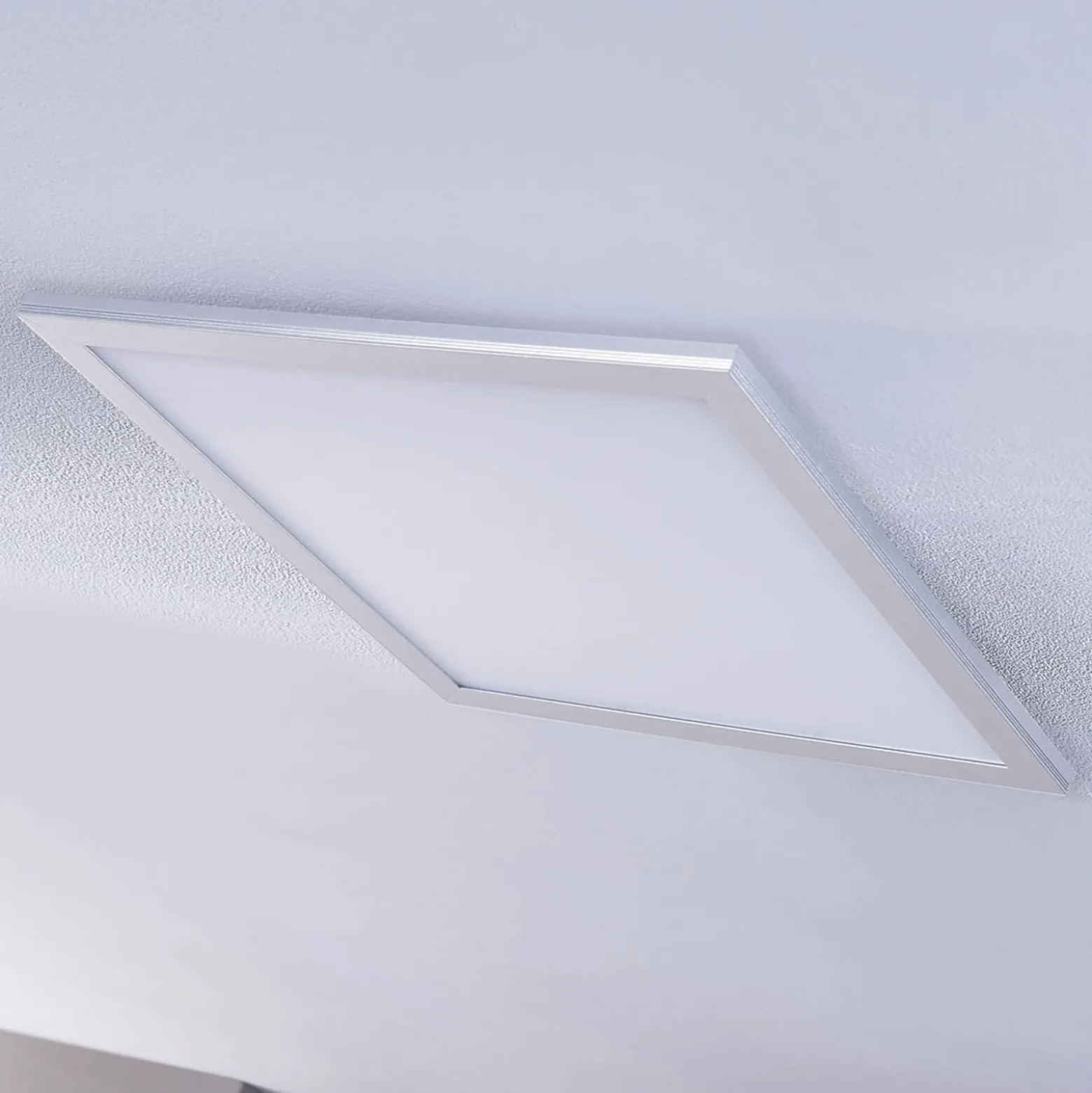 Lindby LED-Panel Livel, 2er-Set, CCT, 40 cm x 40 cm, Remote