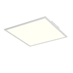 Lindby LED-Panel Quais, 60 x 60 cm, weiß, Metall, 4.000K