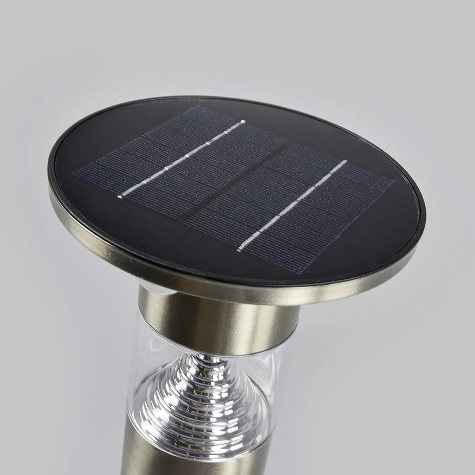 Lindby LED-Sockelleuchte Jalisa, 54 cm, Solar, Sensor