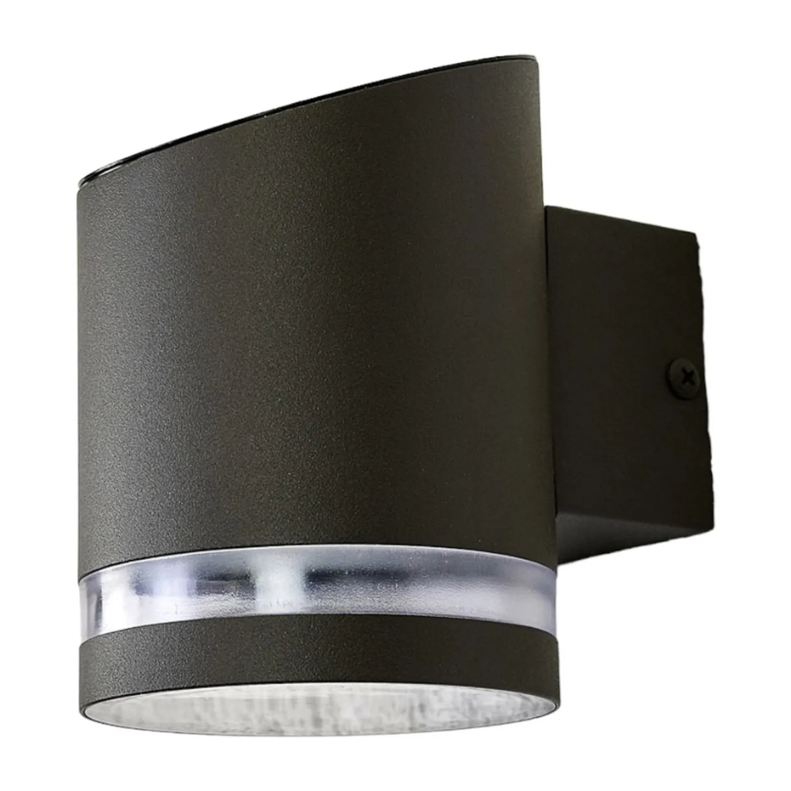 Lindby LED-Solar-Außenwandleuchte Melinda, 9 cm, Edelstahl