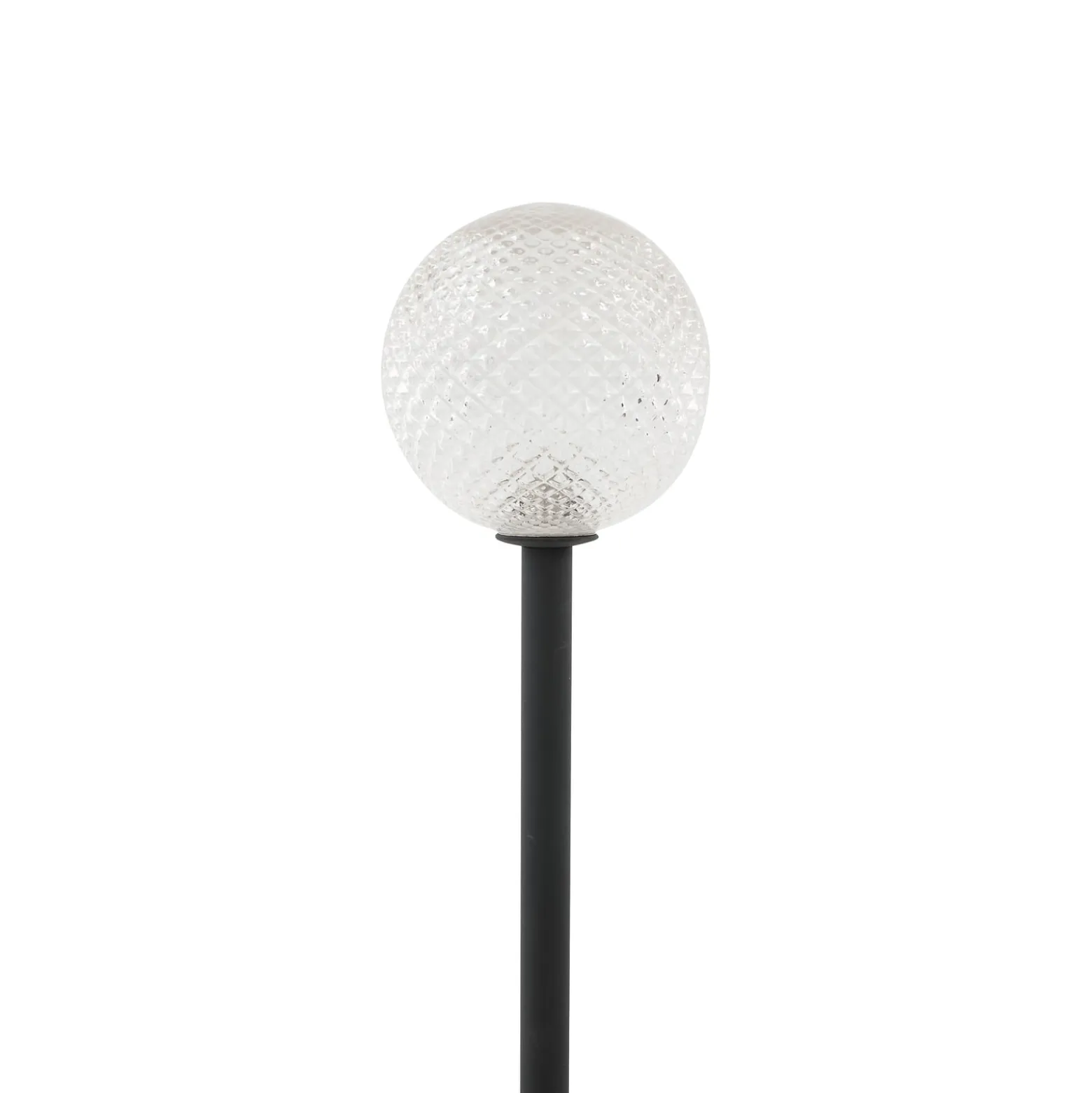 Lindby LED-Solarleuchte Brindley, 3er-Set, schwarz, Glas