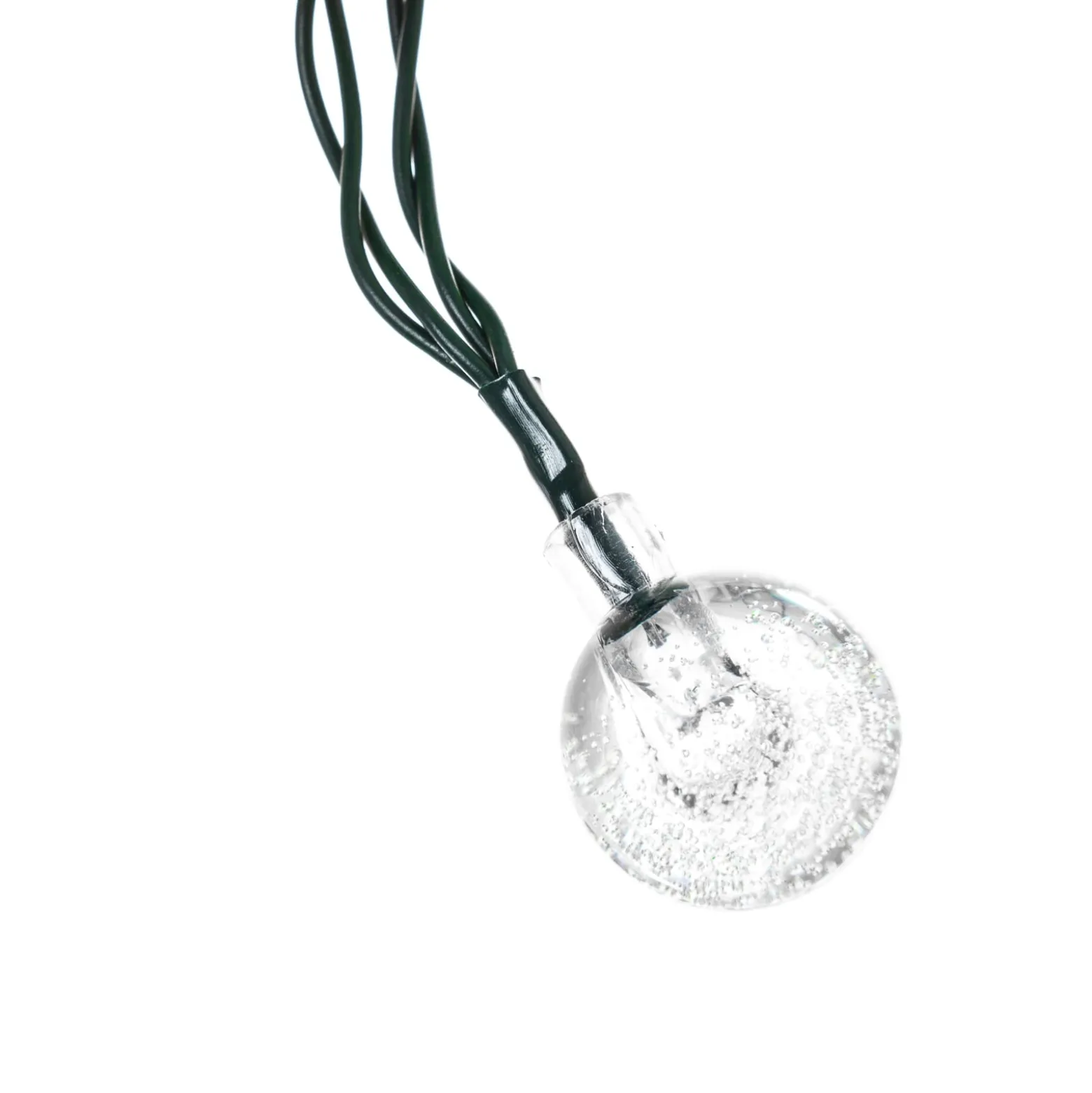 Lindby LED-Solar-Lichterkette Mionel, Kugeln, 30-flg., 635cm