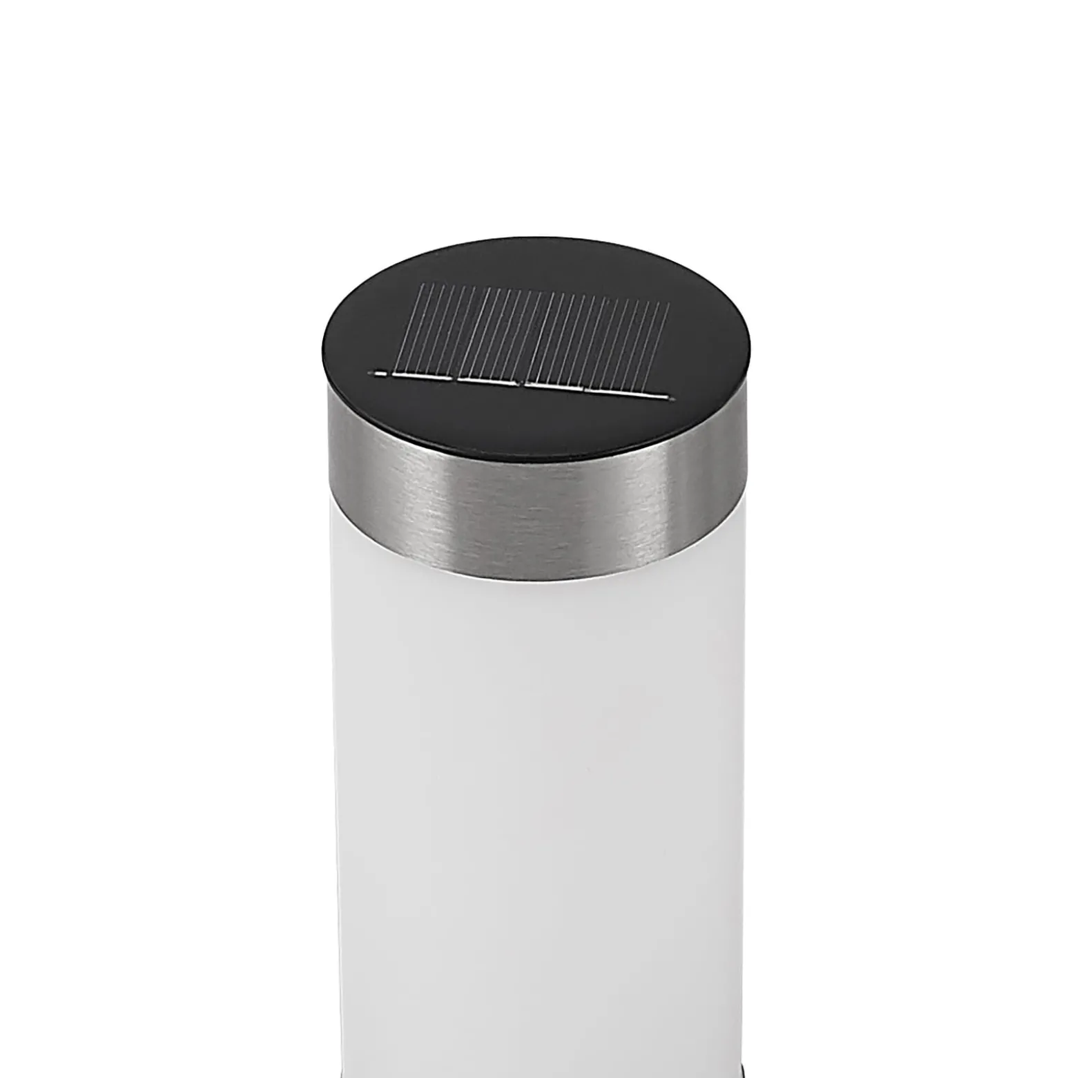 Lindby LED-Solar-Sockellampe, 4er-Set, Erdspieß, 31 cm, IP44