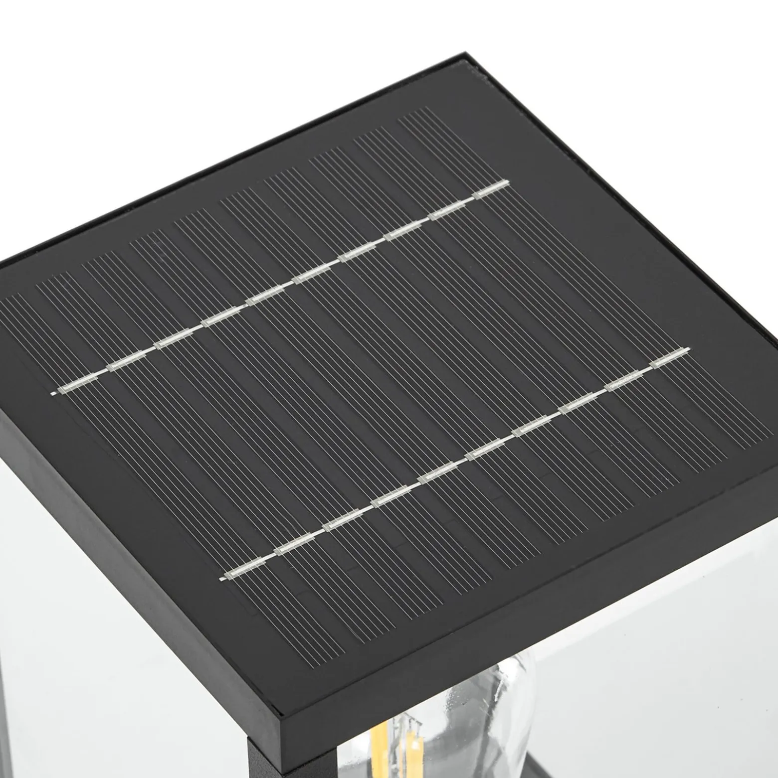 Lindby LED-Solar-Wegeleuchte Relto, Sensor, Erdspieß, 50 cm