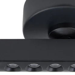 Lindby LED-Strahler Eldrin, schwarz, 1-flg., Lichtpunkte
