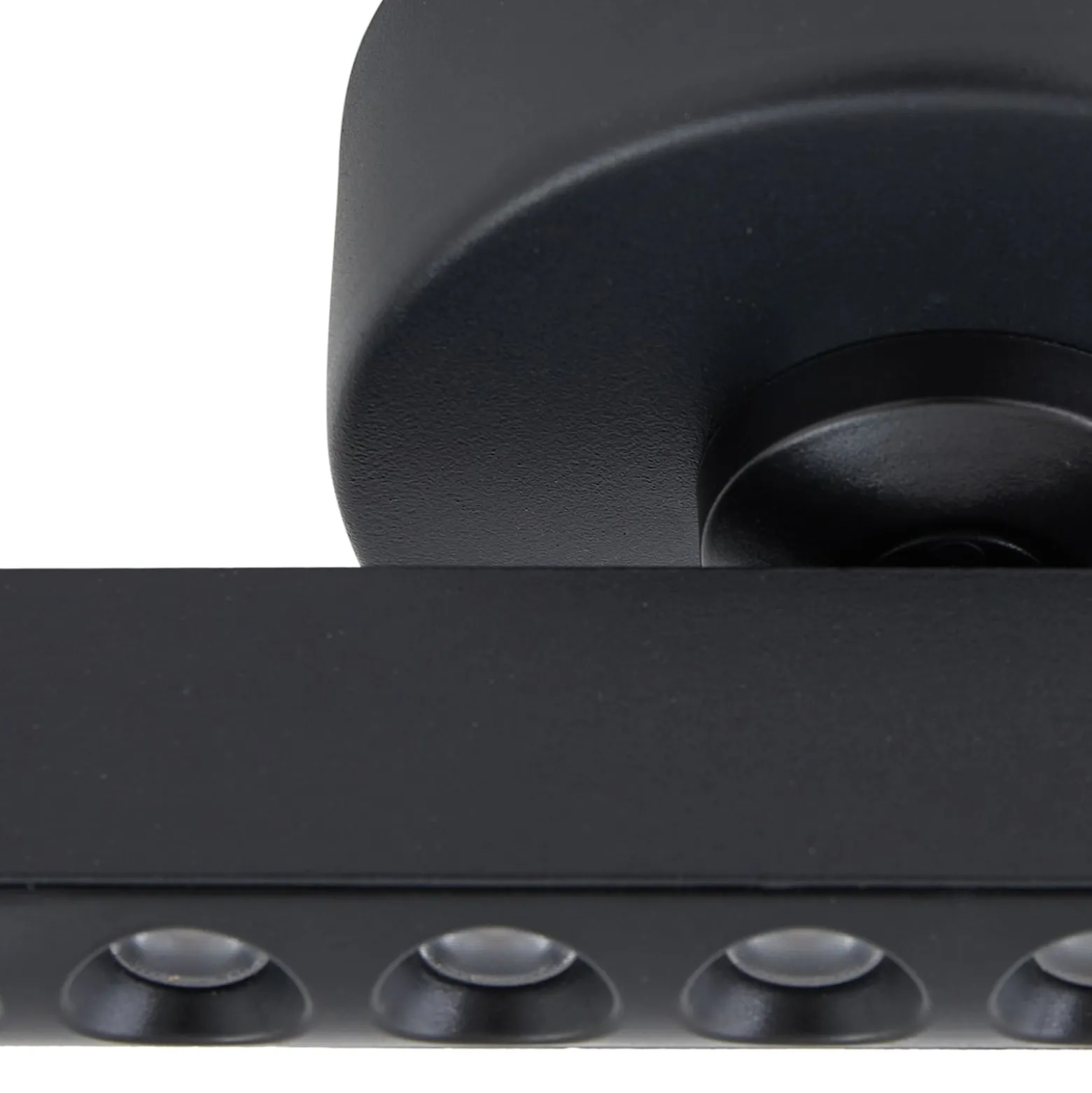 Lindby LED-Strahler Eldrin, schwarz, 1-flg., Lichtpunkte