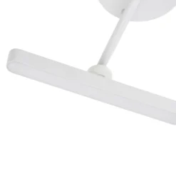 Lindby LED-Strahler Eldrin, weiß, 2-flg., Lichtleiste