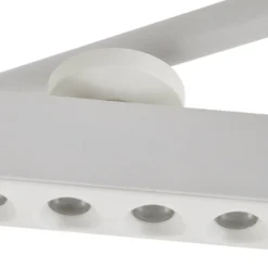 Lindby LED-Strahler Eldrin, weiß, 6-flg., Lichtpunkte
