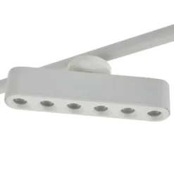 Lindby LED-Strahler Eldrin, weiß, 6-flg., Lichtpunkte