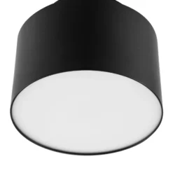 Lindby LED-Strahler Nivoria, 11 x 9 cm, schwarz, Metall