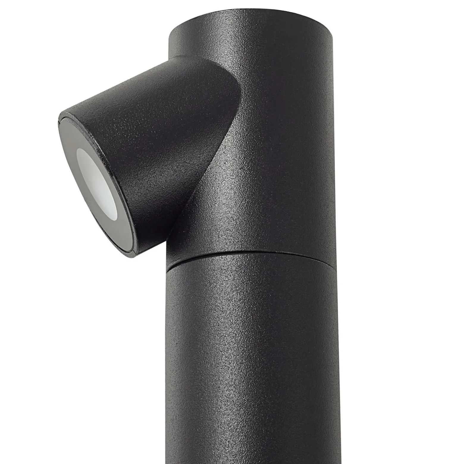 Lindby LED-Wegeleuchte Luzian, Höhe 80 cm, schwarz, Erdspieß
