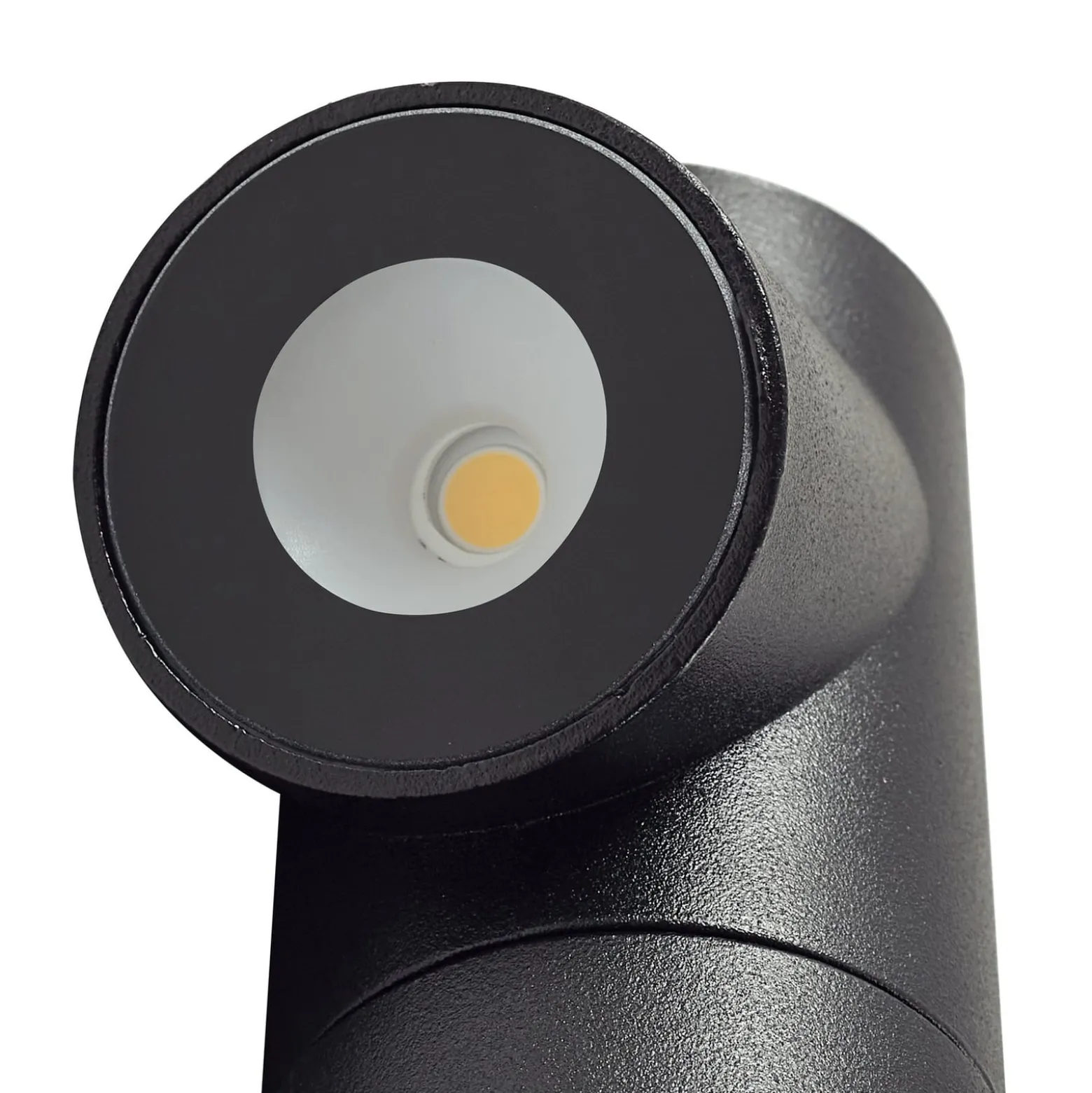 Lindby LED-Wegeleuchte Luzian, Höhe 80 cm, schwarz, Erdspieß