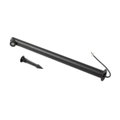 Lindby LED-Wegeleuchte Luzian, Höhe 80 cm, schwarz, Erdspieß