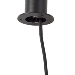 Lindby LED-Wegeleuchte Luzian, Höhe 80 cm, schwarz, Erdspieß