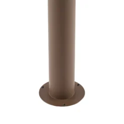 Lindby LED-Wegeleuchte Soran, braun, 60 cm, Metall, IP44