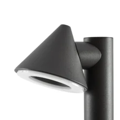 Lindby LED-Wegeleuchte Soran, schwarz, 60 cm, Metall, IP44