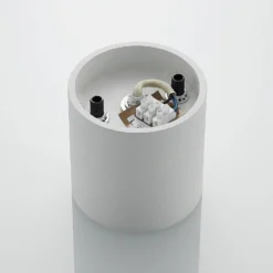 Lindby Parvin Aluminium-Downlight, rund, weiß