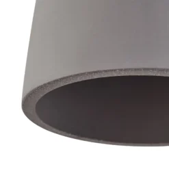 Lindby Pendellampe Sanne, grau, Beton, Ø 15 cm, E27