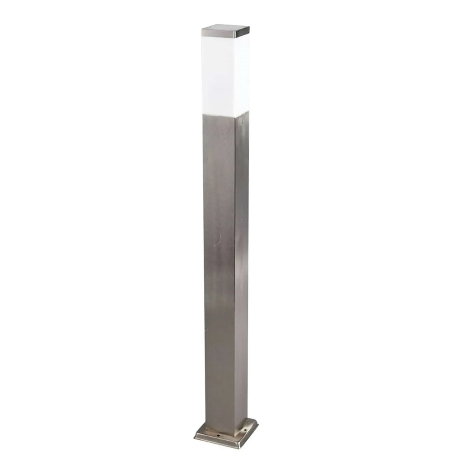 Lindby Pollerleuchte Lorian, 100 cm, Edelstahl, IP44, E27