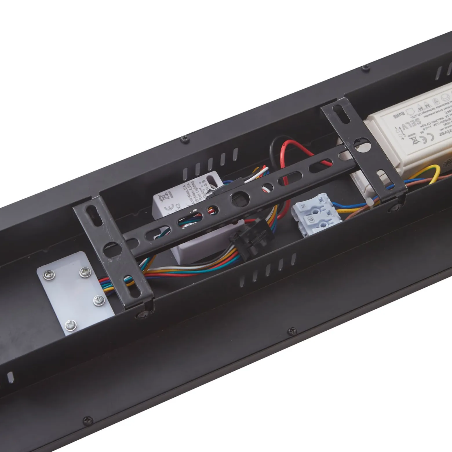 Lindby Raymie LED-Deckenleuchte Länge 56,6 cm RGBW