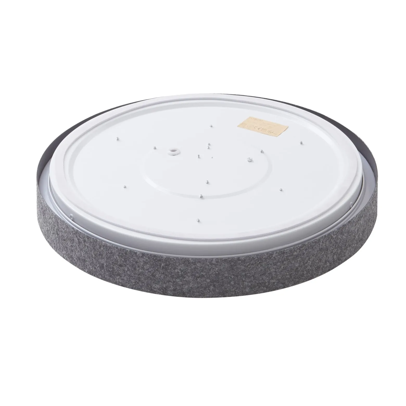 Lindby Smart LED-Deckenlampe Elmor Ø 39 cm grau RGB CCT
