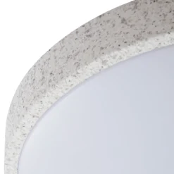 Lindby Smart LED-Deckenlampe Elmor Ø39cm grau RGB CCT Tuya