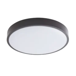 Lindby Smart LED-Deckenlampe Innes schwarz 38cm RGB CCT Tuya