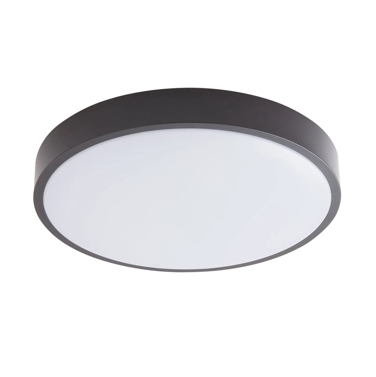 Lindby Smart LED-Deckenlampe Innes schwarz 38cm RGB CCT Tuya