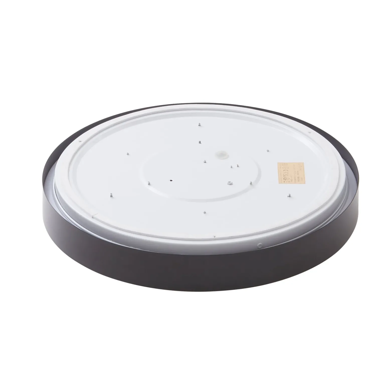 Lindby Smart LED-Deckenlampe Innes schwarz 38cm RGB CCT Tuya