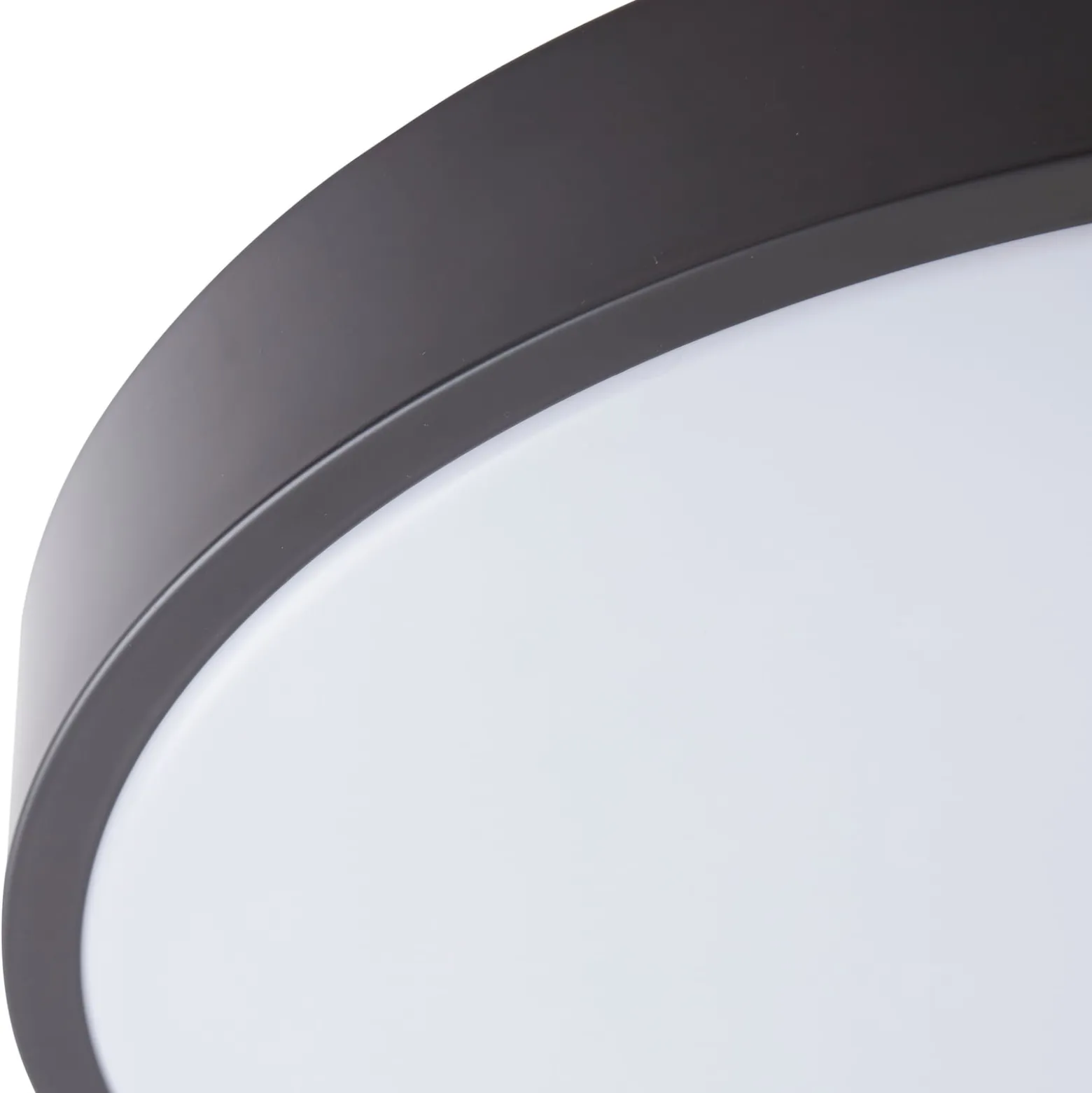Lindby Smart LED-Deckenlampe Innes schwarz 38cm RGB CCT Tuya