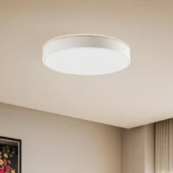 Lindby Smart LED-Deckenlampe Innes weiß Ø 38 cm RGB CCT Tuya