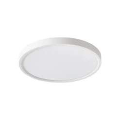 Lindby Smart-LED-Deckenleuchte Deika, Ø 40 cm, weiß, Tuya