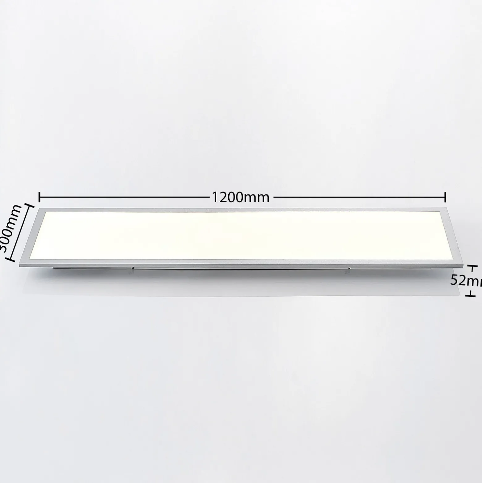 Lindby Smart LED-Deckenpanel Kjetil 120 x 30 cm Tuya RGB CCT