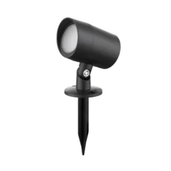 Lindby Smart LED-Erdspießstrahler Nycta, RGB, Tuya, 3er-Set