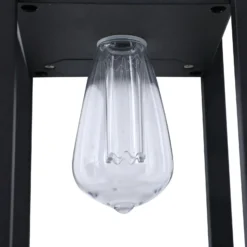 Lindby Smart LED-Solar-Sockelleuchte Enea, Sensor, CCT, RGB