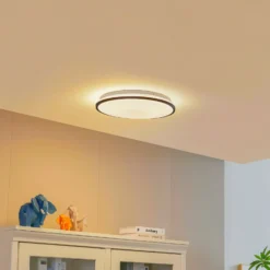 Lindby Smart Swaran LED-Deckenlampe, Ø39,5cm, RGB, CCT, Tuya