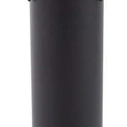 Lindby Sockelleuchte Dangan, schwarz/klar, Höhe 60 cm, Glas